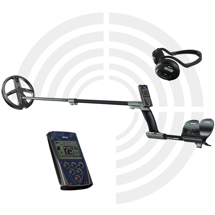 XP DEUS 22 X35 RC WS4 mit Pinpointer MI-6 im Set