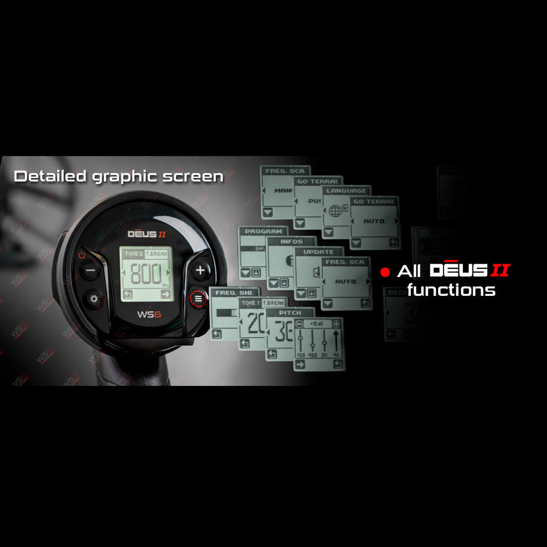 XP DEUS II 28 FMF WS6 MASTER