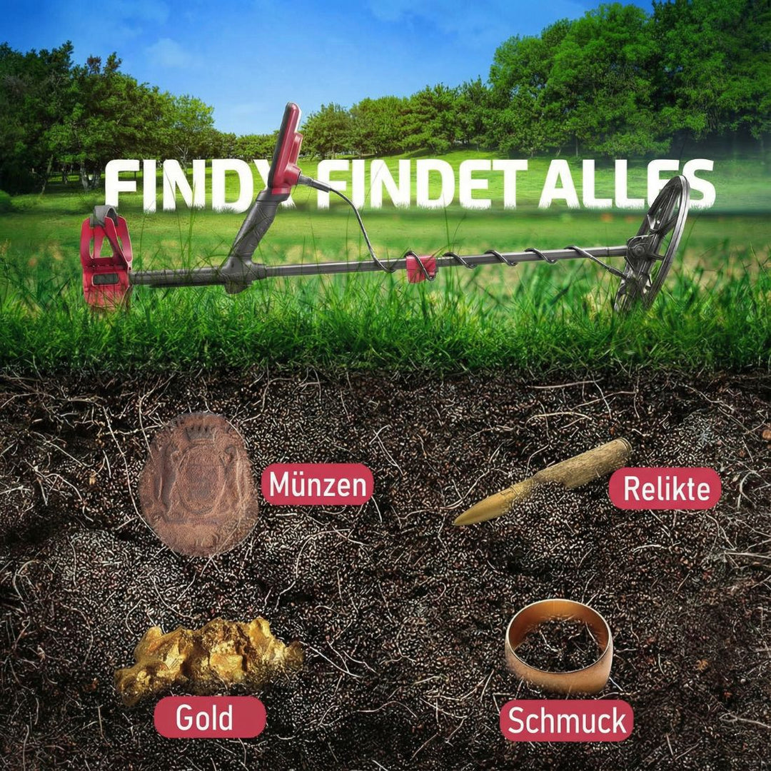B-Ware Nokta FINDX Metalldetektor (leichte Gebrauchsspuren)