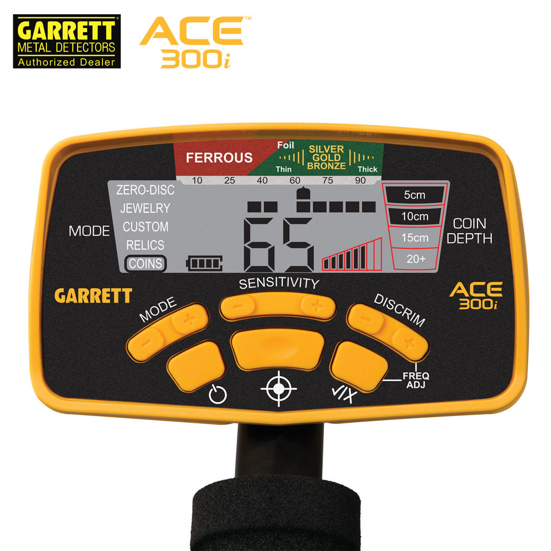 Garrett ACE 300i | DTI Metalldetektor Set