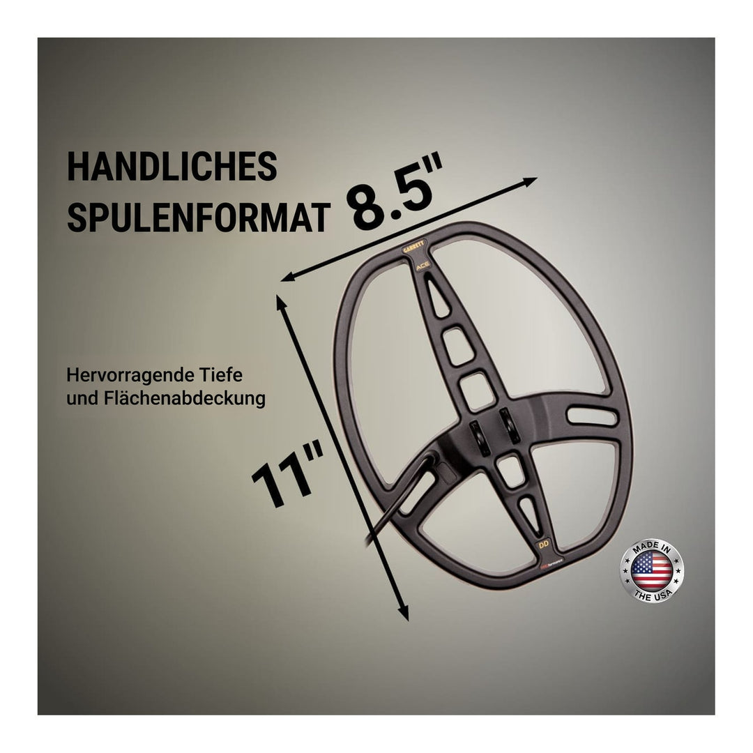 Garrett Suchspule 8,5" x 11" / 22 x 28 cm PROformance DD