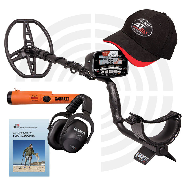 Garrett AT MAX mit Pointer | DTI Metalldetektor Set