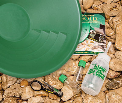 Garrett Goldwaschpfannen | Gold Pan Kit Profi Set