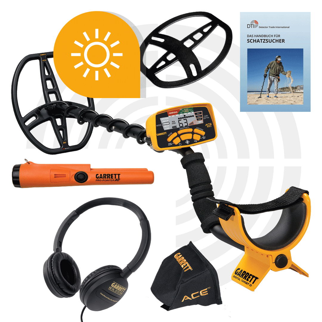 Garrett ACE 400i | DTI Metalldetektor Set