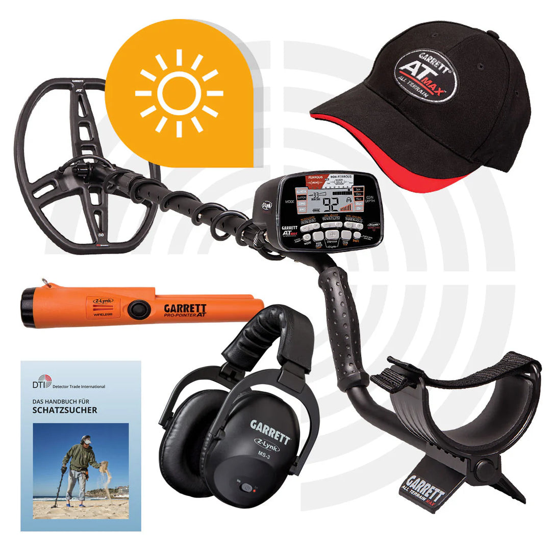 Garrett AT MAX mit Pointer | DTI Metalldetektor Set