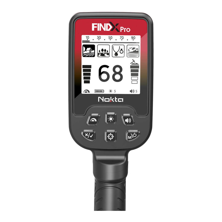 B-Ware Nokta FINDX PRO Metalldetektor (leichte Gebrauchsspuren)