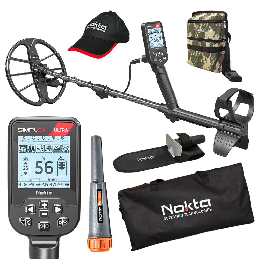 Nokta Simplex Ultra inkl. Pinpointer und gratis Zubehör